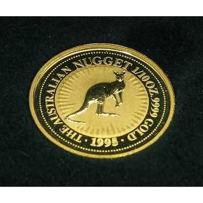 Australian Gold Nugget Coin 1995