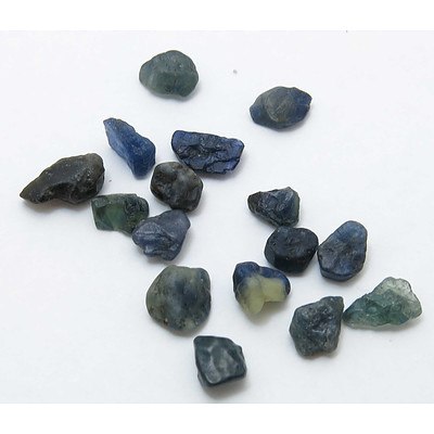 Uncut Sapphire Crystals