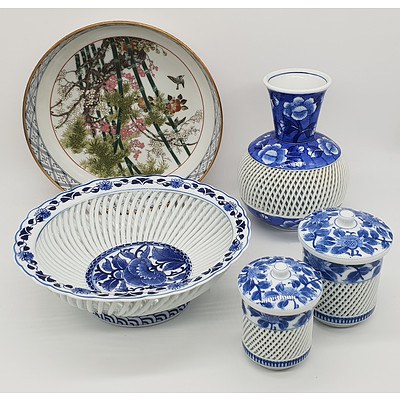 Group of Japanese Porcelain