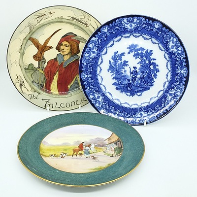 Three Royal Doulton Plates