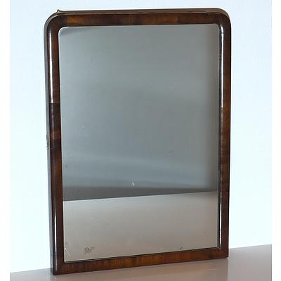 Antique Mahogany Framed Mirror