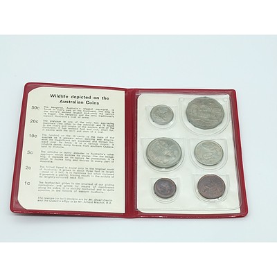 1969 RAM Uncirculated Red Wallet Coin Set