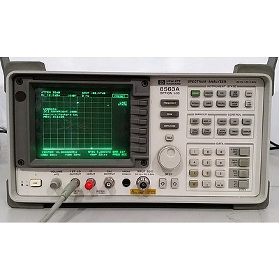 HP 8563A Spectrum Analyzer 50Hz - 26.5GHz