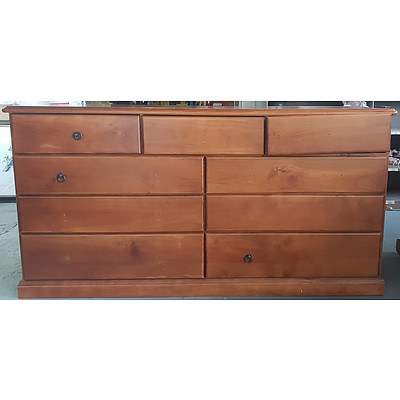 Contemporary Pine Chest of Drawers