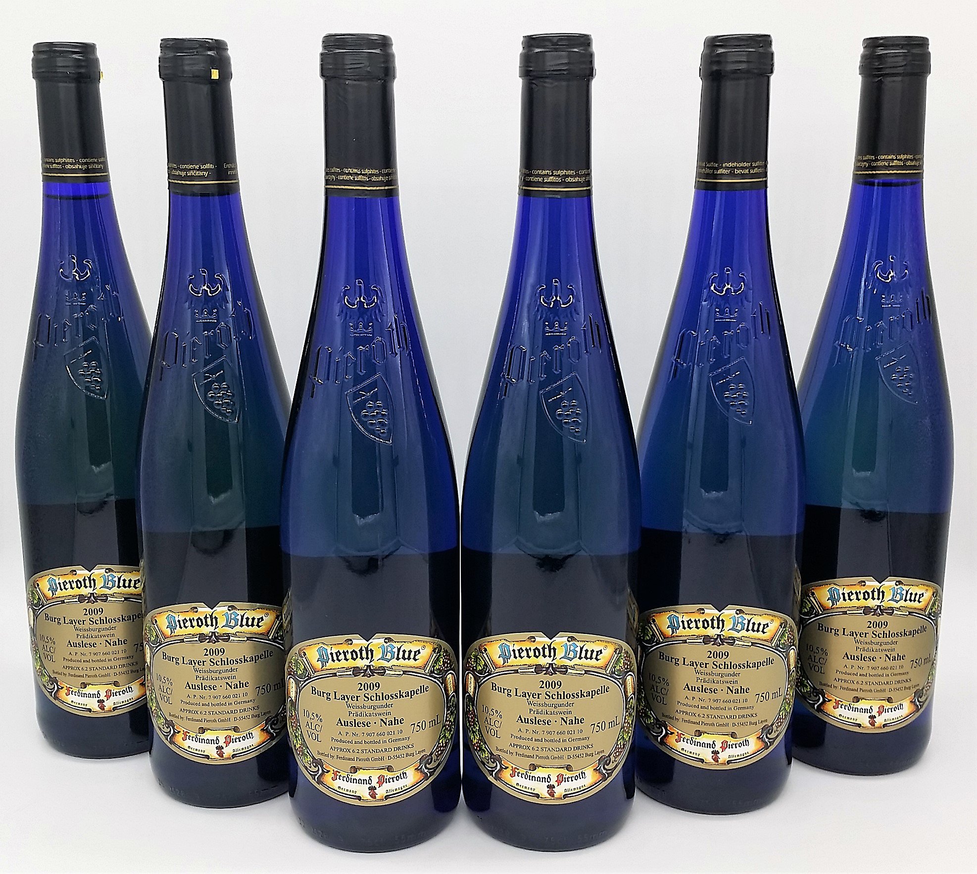 Lot of 6 Pieroth Blue 2009 Burg - Lot 1007492 | ALLBIDS