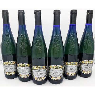 Lot of 6 Pieroth Blue 2007 Bretzenheimer Kronenberg Spätlese Nahe = RRP=$120.00