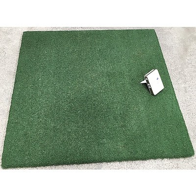 Home Golf Driving Range Suite with Ernest Sports Performance Monitor