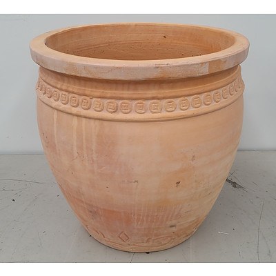 Large Terracotta Ceramic Pot