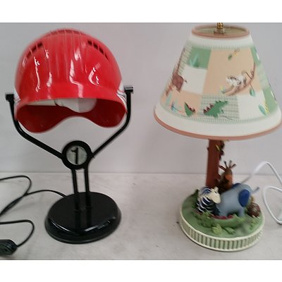 Kids Bedside lamps - Lot of 2