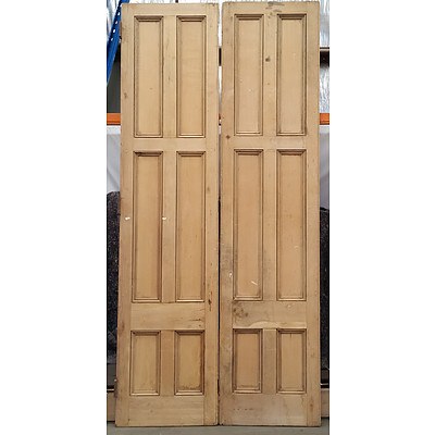 Vintage Kauri Pine 10ft Doors