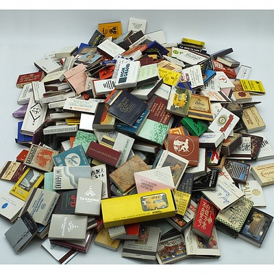 Large Group of Matchbooks Including Hotels, Shopping Centers, Petrol Stations, Nudes, Restaurants and More