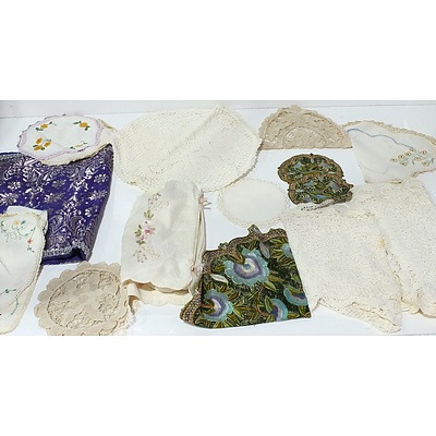 Group of Vintage and Other Linen and Lace
