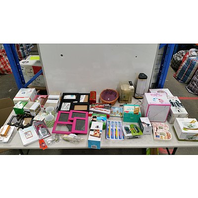 Bulk Lot of Mixed Household Goods and Decorations