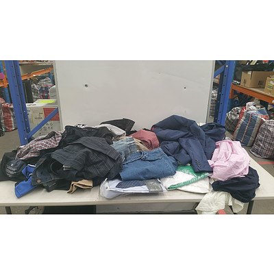 Bulk Lot of Brand New Men's Clothes - RRP Over $400