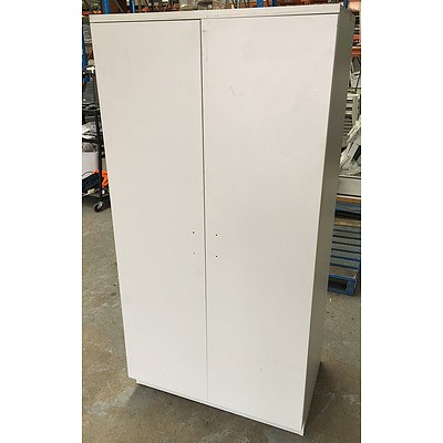 Brand New Grey Melamine Storage Cabinet