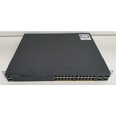 Cisco Catalyst 2960-X Series 24-Port Managed Gigabit Ethernet Switch