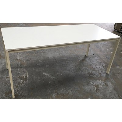 White Melltorp Multipurpose Table