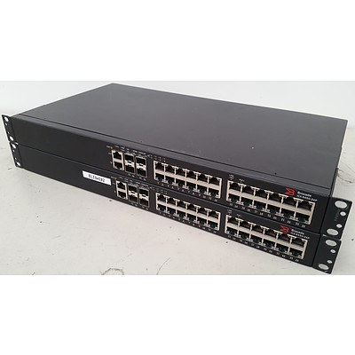 Brocade ICX 6450-24P Gigabit Switches - Lot of 2