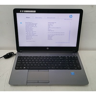 HP ProBook 650 G1 15.6 Inch Widescreen Core i5 (4300M) 2.60GHz Laptop