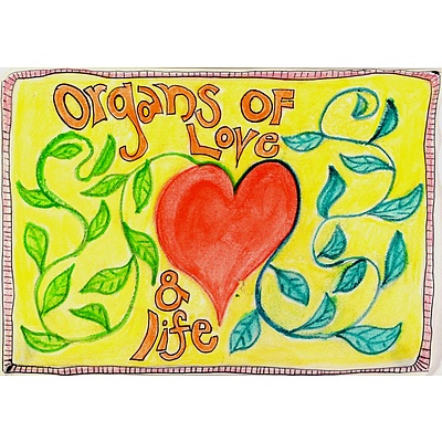 Postcard - Organs of Life and Love