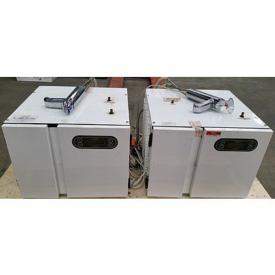 Zip Hydrotap Continuous Hot Water and Cold Water Dispensers - Lot of Two