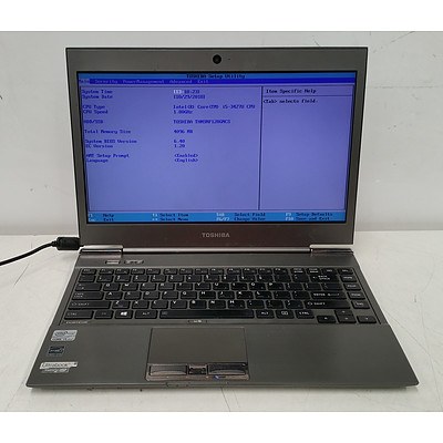 Toshiba Portege Z930 13-Inch Core i5 (3427U) 1.80GHz Laptop