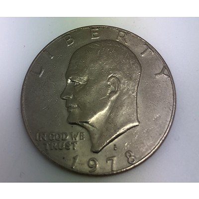 1978 US Eisenhower Dollar
