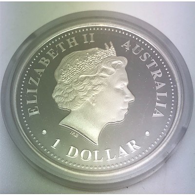 2009 1oz Pure Silver Commemorative Coloured Coin