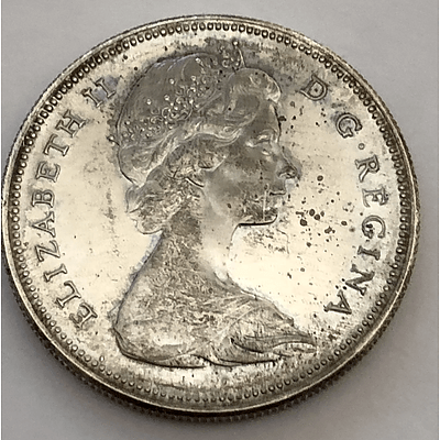 1967 Silver Canadian Goose Dollar