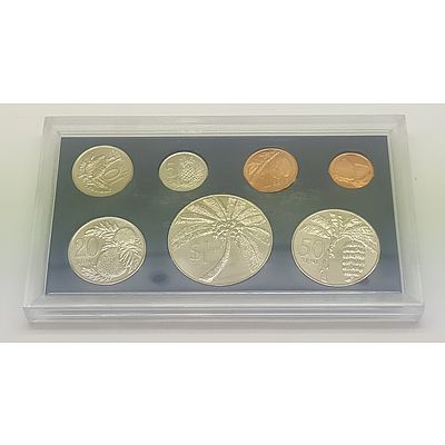 1974 Western Samoa Specimen Coin Set