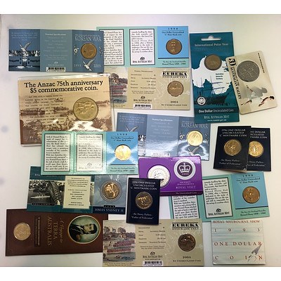 Assorted Commemorative Coins