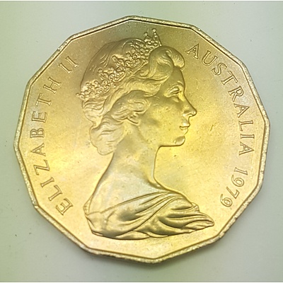 Double Bar Error Coin 1979 Fifty Cent Piece