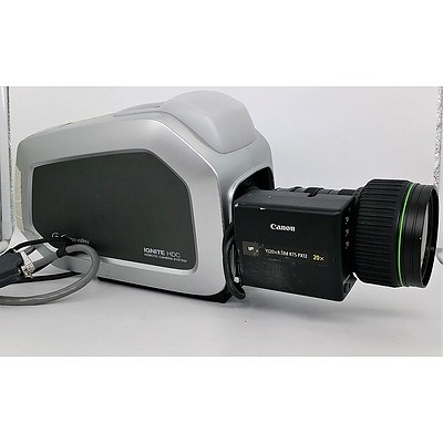 Ignite HDC Robotic Camera Systems With Canon YJ20x8.5B4 KTS PX12