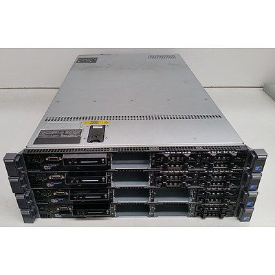 Dell Xeon (E5506) 2.13GHz & No CPU 1 RU Servers - Lot of Four