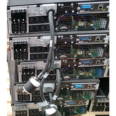 IBM/APC 45W6465 / SURT6000XLIX547 Smart-UPS 6000VA Rackmount UPS - Lot of Five