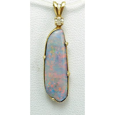 Solid Opal Pendant