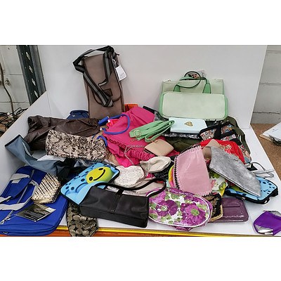 Bulk Lot of Brand New Handbags, Purses and Other Bags - RRP $400