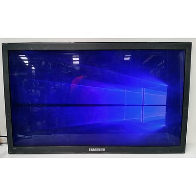 Samsung 400EX & DM40E 40-Inch LCD Display Screens - Lot of Three