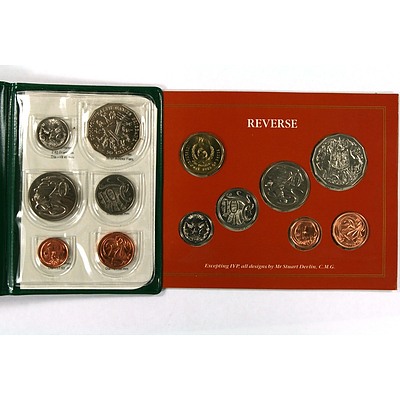 Two Australian Uncirculated Coin Sets - 1986 and 1982