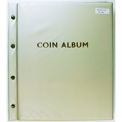 Coins Album with mainly UK coins ranging in date from 1850s-2000