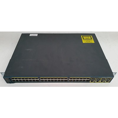 Cisco Catalyst 2960G Series 48-Port Gigabit Managed Switch
