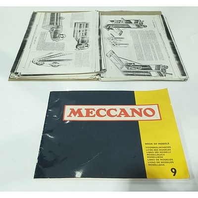 Large Quantity of Vintage Meccano in Wooden Chest