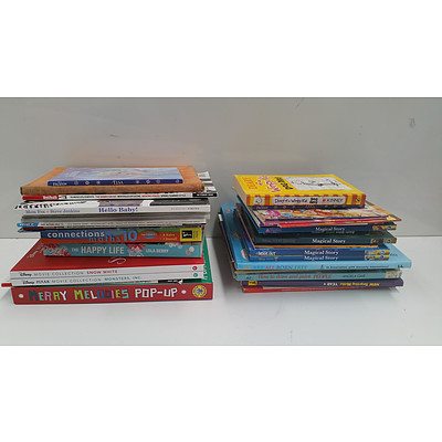 Lot of Assorted Children's Books and Magazines