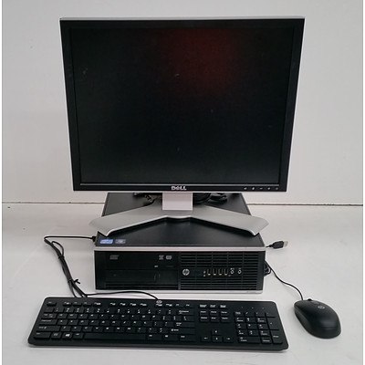 HP Compaq 8200 Elite Small Form Factor Core i5 (2400) 3.10GHz with 20 Inch LCD Monitor