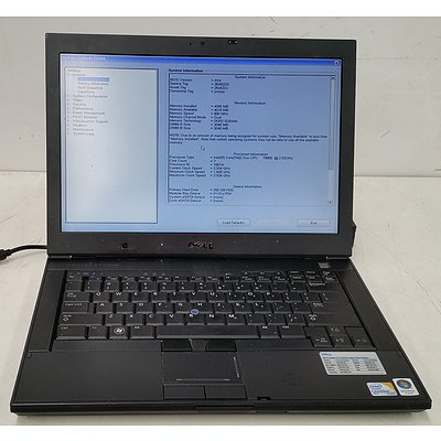 Dell Latitude E6400 14-Inch Core 2 Duo Mobile (P9600) 2.66GHz & (T9800) 2.93GHz Laptops - Lot of Two
