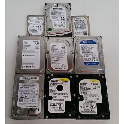 Bulk Lot of Assorted 80GB & 1 x 160GB SATA Hard Drives - Lot of 27