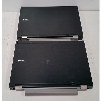 Dell Latitude E6400 14-Inch Core 2 Duo Mobile (P9700) 2.80GHz Laptops - Lot of Two