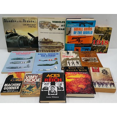 Military Reference Books - Lot of 13