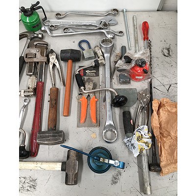 Large Assortment of Tools and Hardware