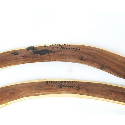 Group of Mulga Wood Boomerangs